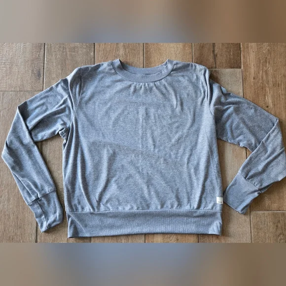 Vuori Smoke Blue Daydream Crew Sweatshirt - Picture 3 of 8
